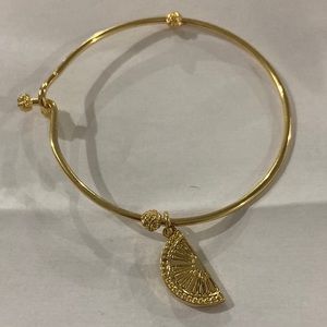 LILLY PULITZER GOLD BANGLE BRACELET